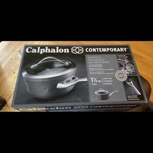 NEW Calphalon Contemporary 1.5qt Sauce Pan